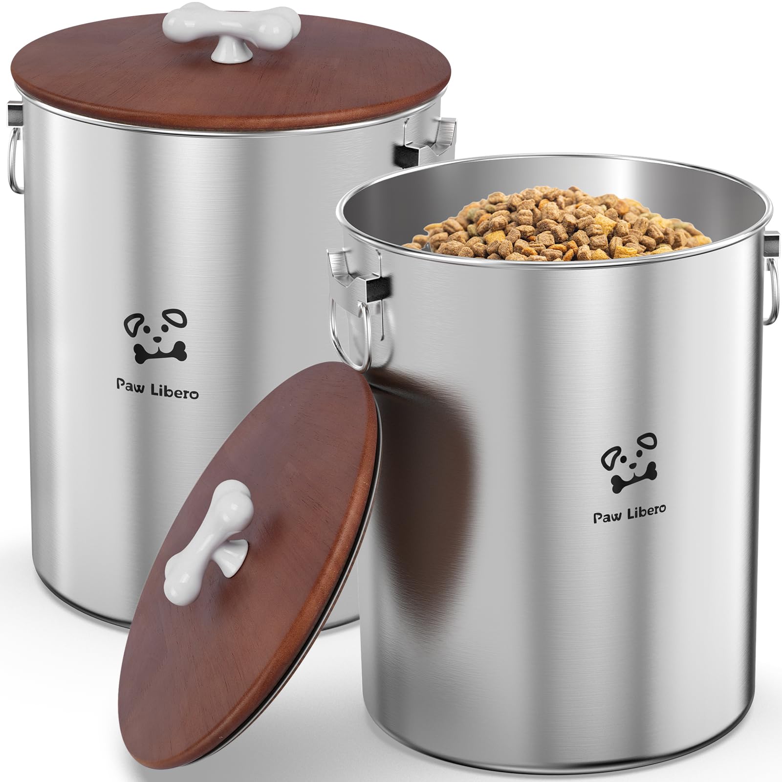 Paw Libero Stainless Steel Dog Food Storage Container