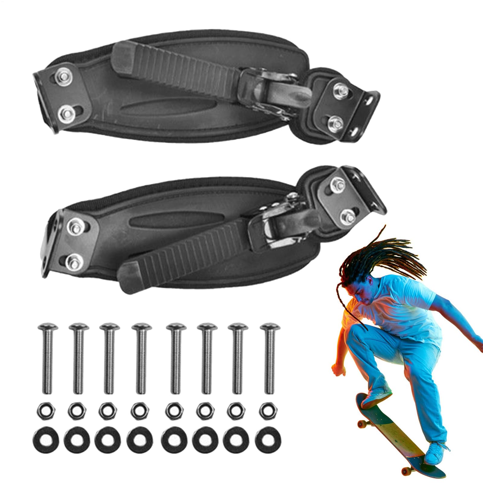 Le support de pied de skateboard Mountain Skew offre un équilibre : améliorez vos compétences en skateboard de montagne avec des pieds qui offrent l'équilibre et la stabilité et le W