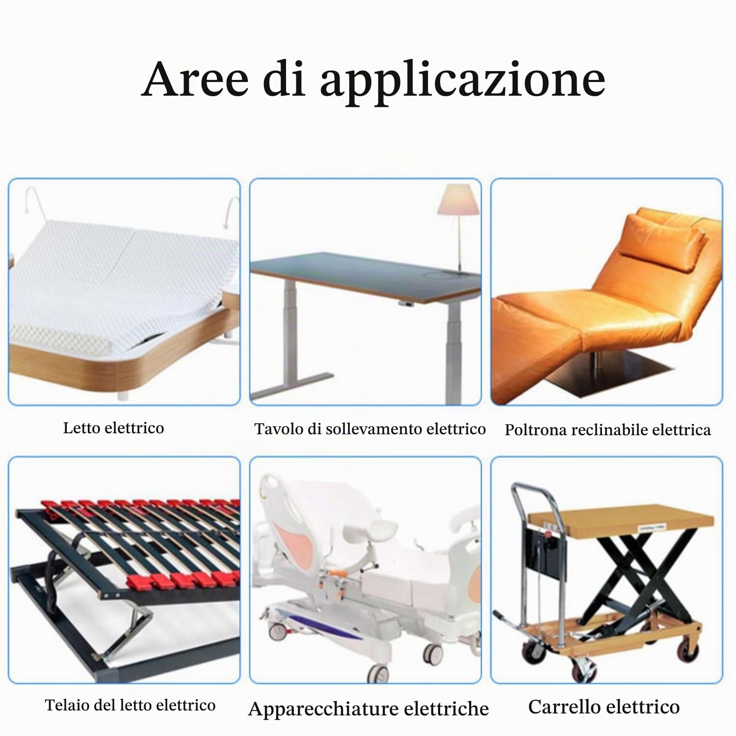 Attuatore Lineare 12V/24V, Pistone Elettrico, Attuatori di Movimento Lineari Multifunzione, Corso 50-800 MM per Armadi, Apriporta, Domotica, Attrezzature Meccaniche(24 V,Stroke 500 mm)