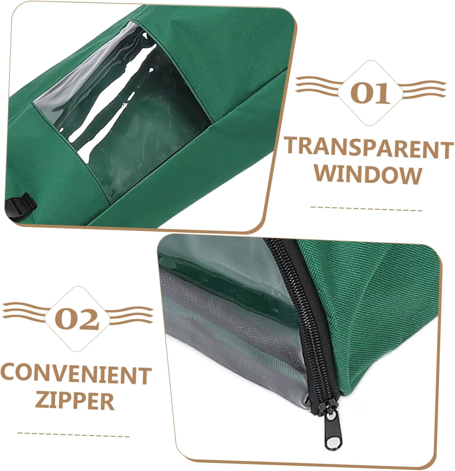VALICLUD Wrapping Paper Storage Organizer Bag Rolls Storage Container -reinforced Handles for and Accessories