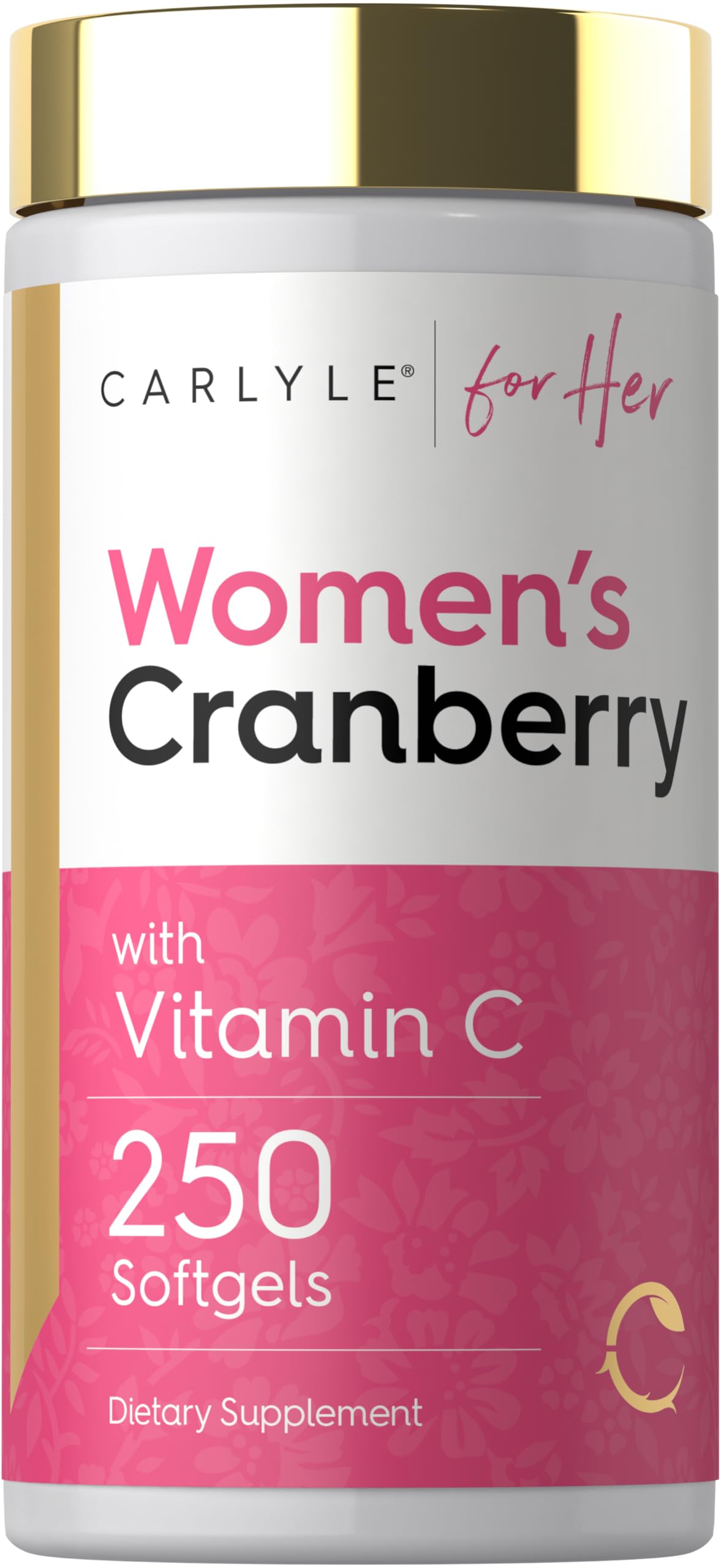 Carlyle Cranberry Pills for Women | 250 Softgels