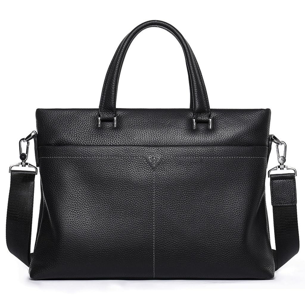 ERTXGBA Handbag Zipper Business Documents Single Shoulder Crossbody Computer Bag