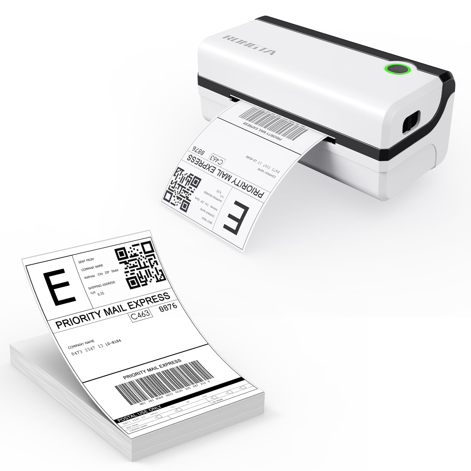 リリタンページ Amazon.com: Rongta RP420 4x6 Thermal Shipping Label Printer and