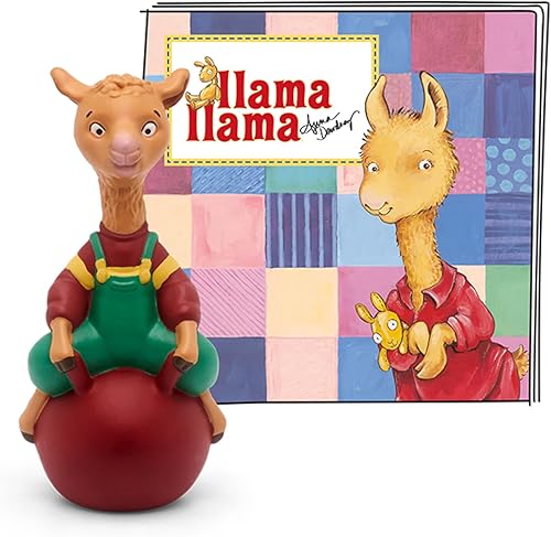 Tonies Peluche de audio de Llama Llama con figura de Llama Llama en pijama rojo y más