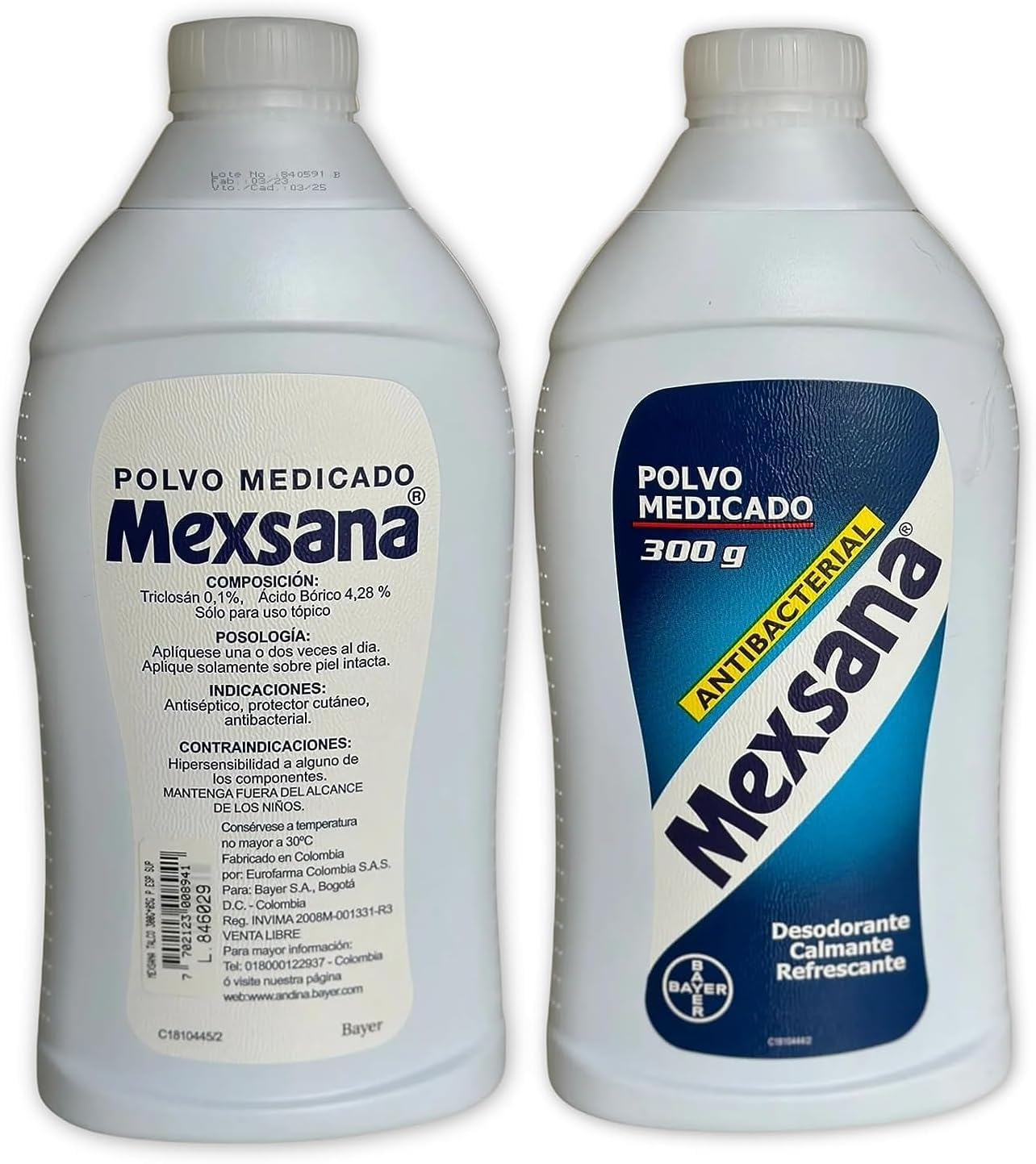 Mexsana Medicated Powder, 13.5 oz (385 g) - Mexsana Polvo Medicado - DEspensa Colombiana.