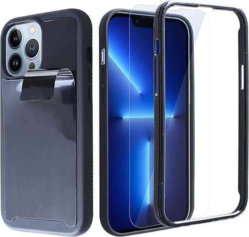 Funda antigravedad para iPhone 13 Pro Max, funda de gravedad cero que se adhiere a cualquier cosa pegajosa con terremoto mágico nano succión