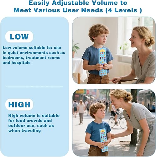 Miniatura 4 de Joyreal Dispositivo AAC para autismo, herramientas de comunicación no verbal para terapia del habla y rehabilitación de accidentes