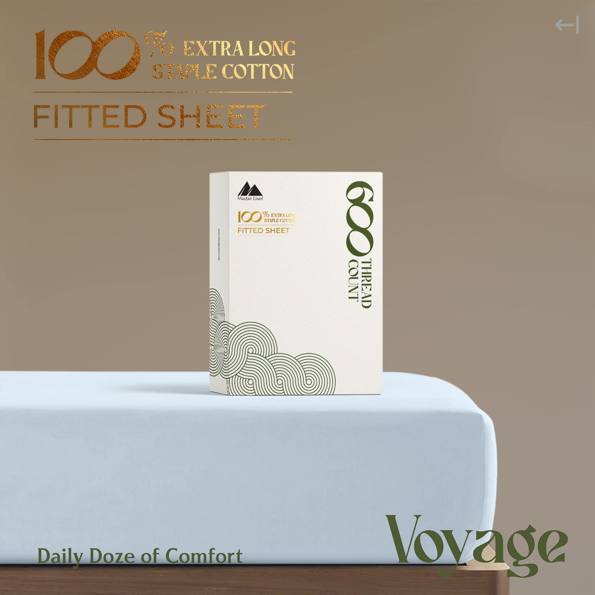 Mayfair Linen 100% Cotton Queen Fitted Sheet Only - 600 Thread Count Cotton Fitted Sheet Queen, Luxuriously Soft, Durable, Cooling 16" Deep Pocket Sateen Weave Bottom, Luxury Hotel Quality - Red