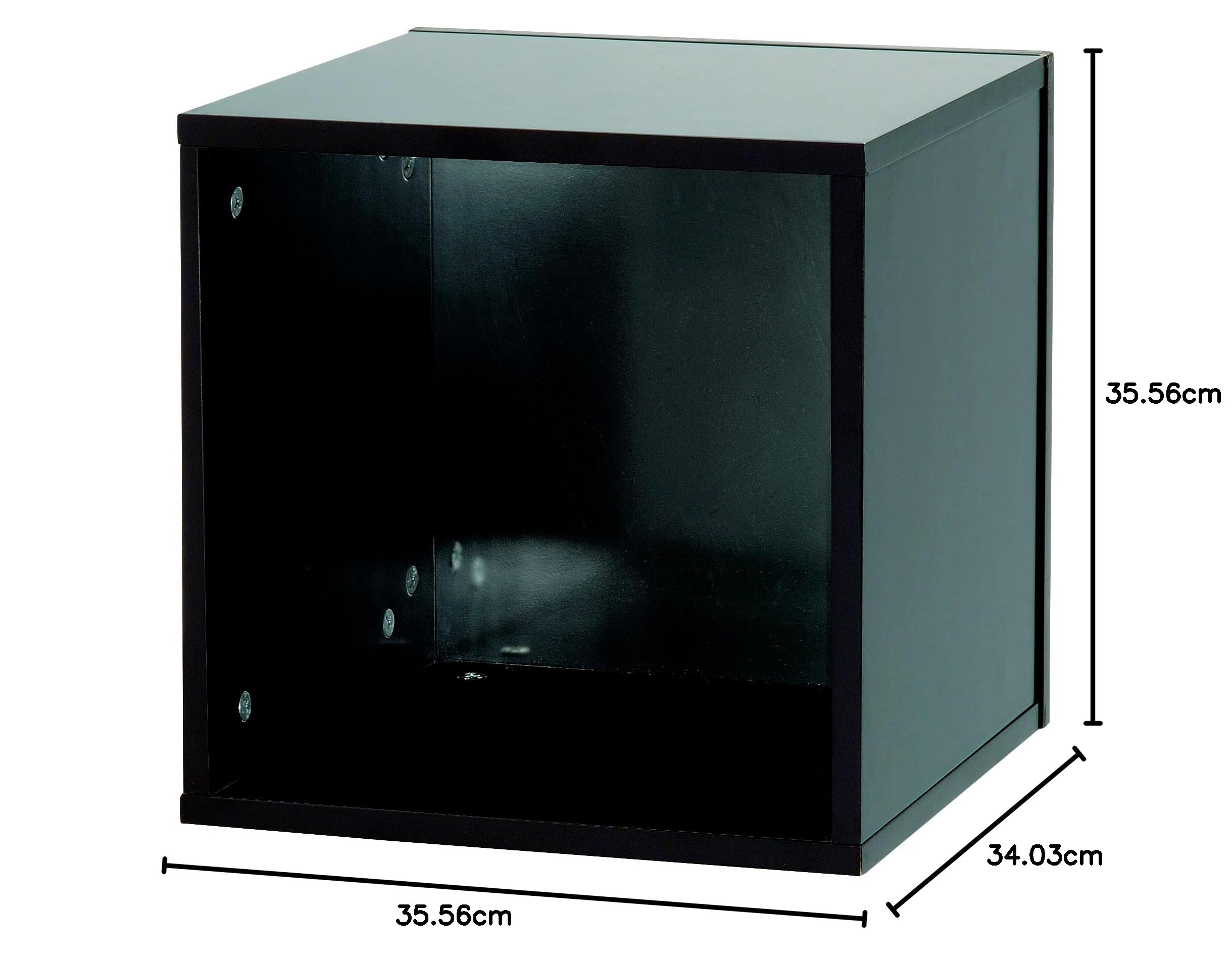 Glorious Record Box 110 (Black) - Contenitore per vinile
