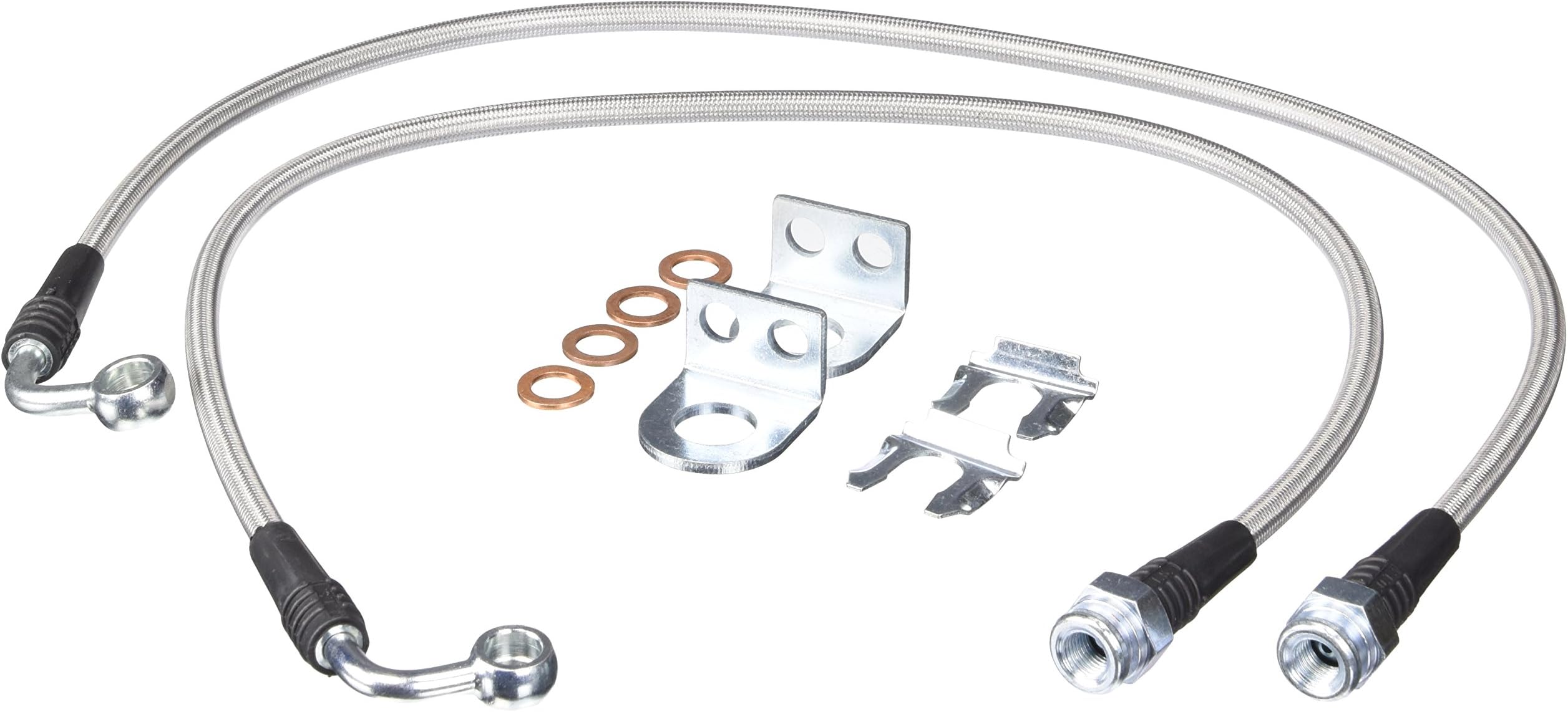 TeraFlex 4353310 26" Front Brake Line Kit with Hardware
