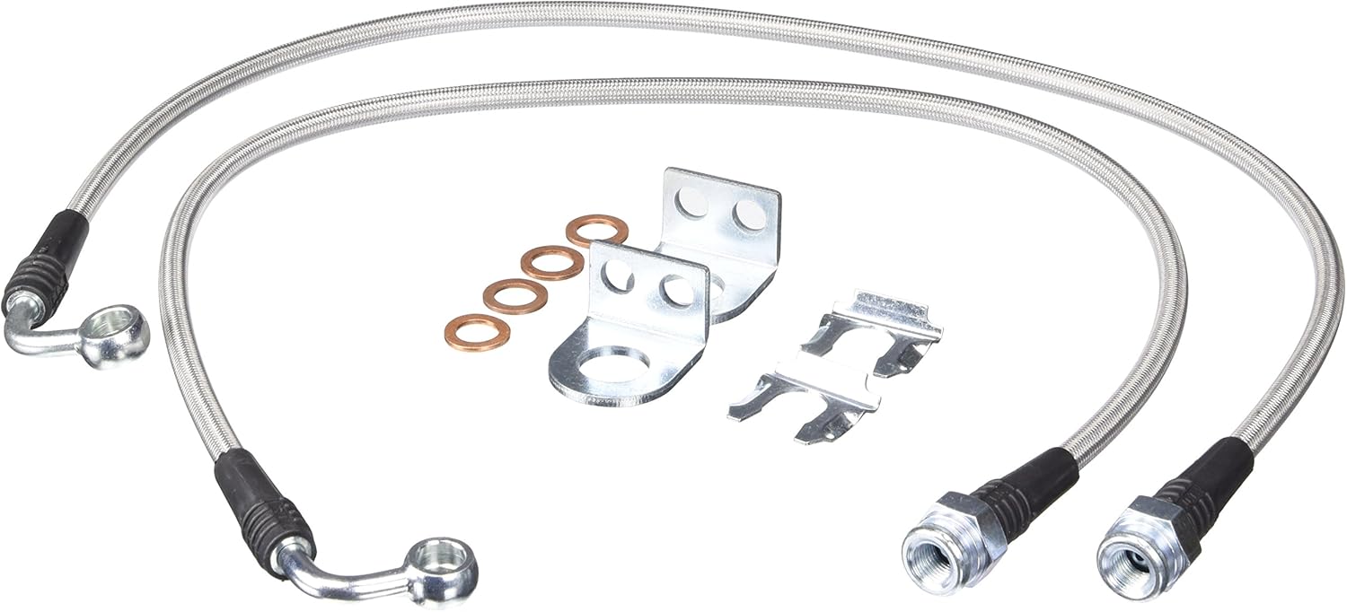 TeraFlex 4353310 26" Front Brake Line Kit with Hardware