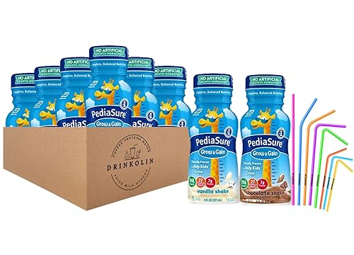 Miniatura 5 de Pediasure Immune Support - Batido de proteínas para niños (8 onzas líquidas, paquete de 8) sabores de vainilla y chocolate