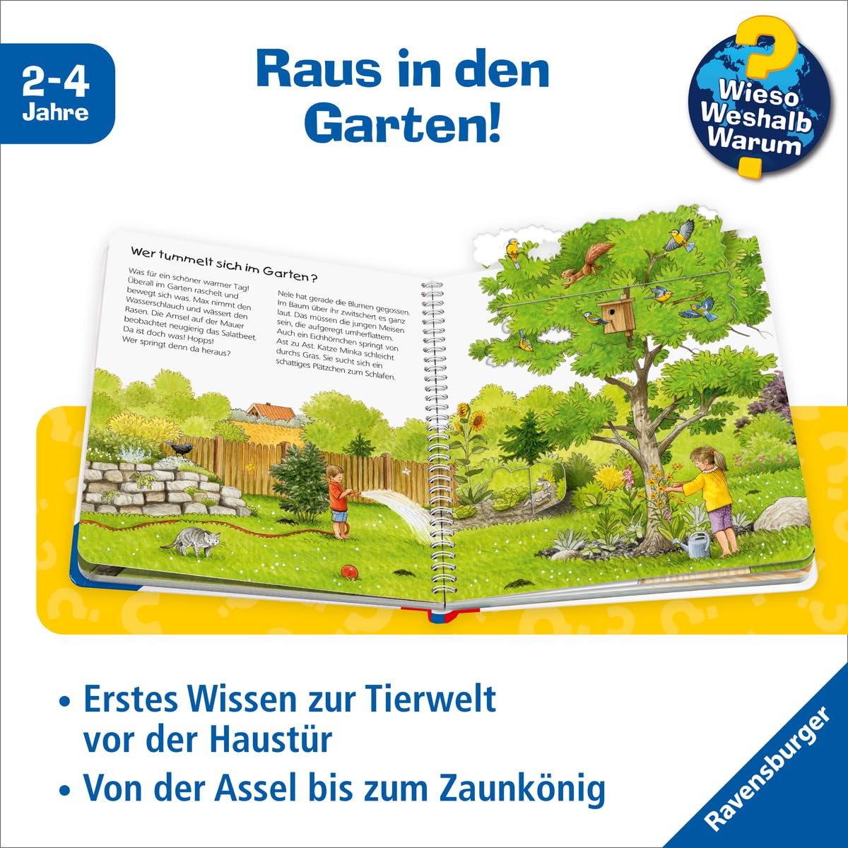 Wieso? Weshalb? Warum? junior, Band 49: Wer lebt im Garten?