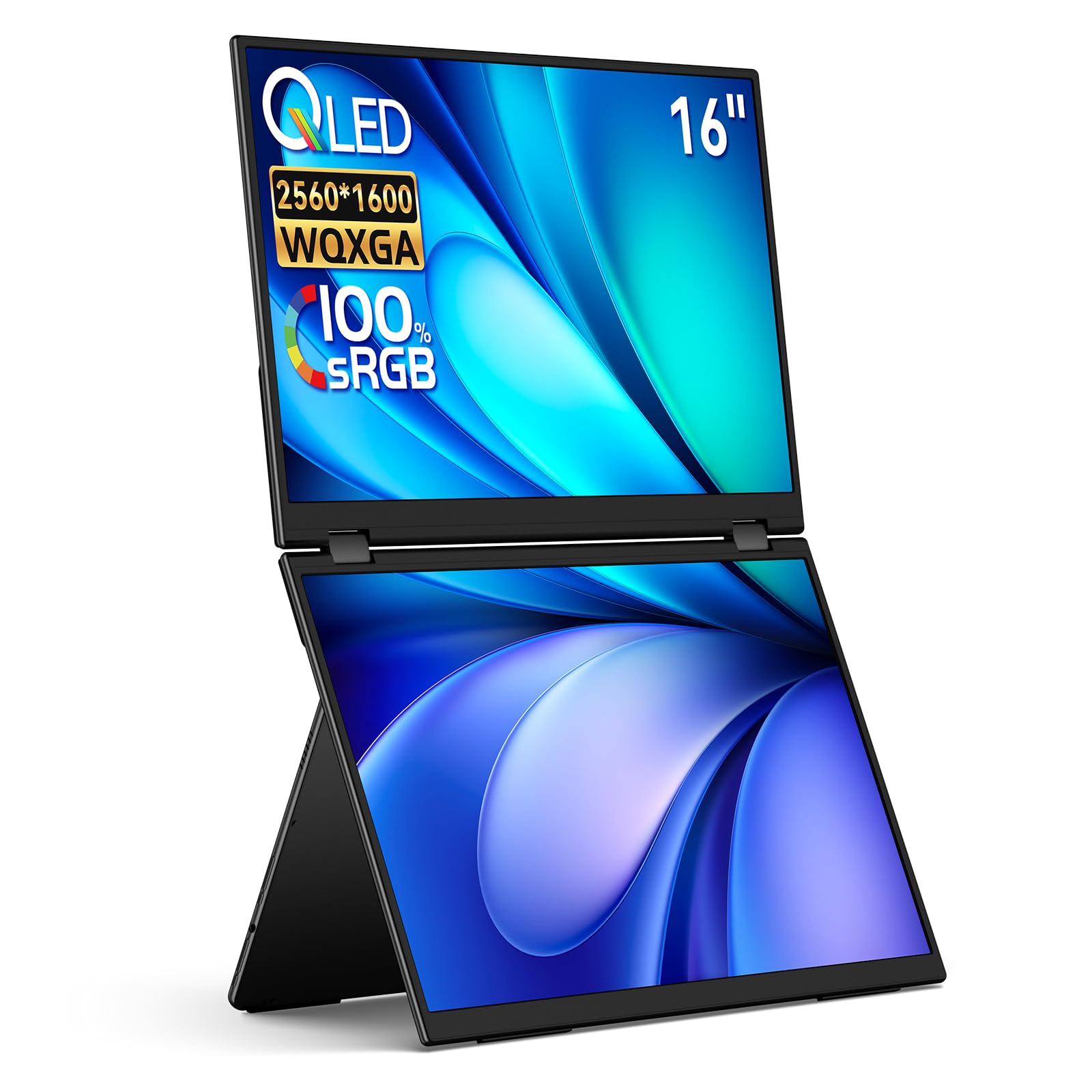 EWEI 16インチ QLED デュアルモニター XQ-160NW Amazon.co.jp: EHOMEWEI デュアルモニター 16インチ QLED 2.5K
