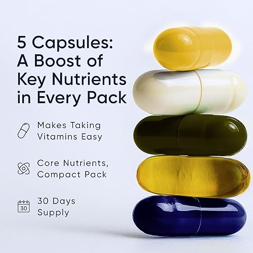 Miniatura 4 de Planet 3 Paquetes de vitaminas, vitaminas diarias tanto para hombres como para mujeres, energía, apoyo inmunológico y cardíaco | Multivitamínico,