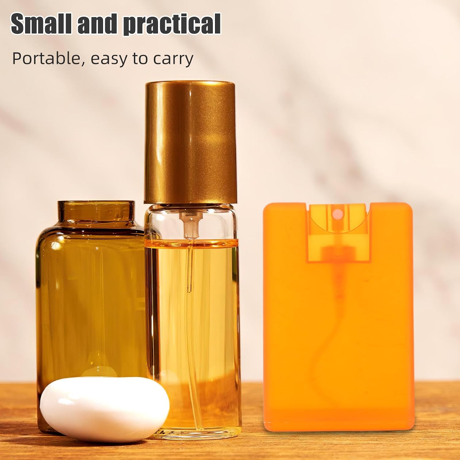30pcs Card Spray Bottles 20 ml Perfume Atomizer Portable Card Ultra Thin Design Refillable Empty Bottles Apply to Travel Can Fill Makeup Toner