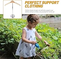 Vista 6 de EXCEART Perchero de metal, como se muestra, 18