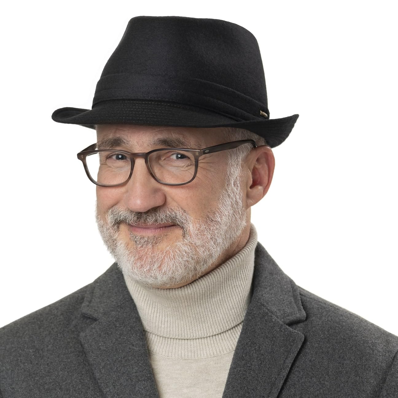 Stetson Benavides Trilby Feltro di Lana Cappello Invernale Teflon Made in Italy Donna Uomo Autunno Inverno