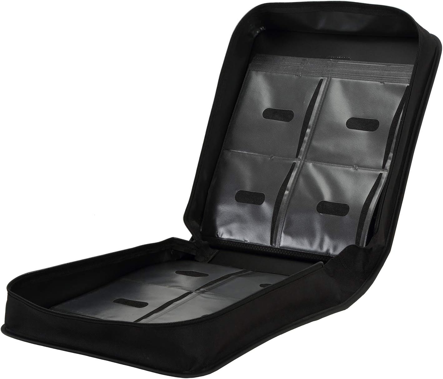 Fasmov 320 Disc CD/DVD Binder DVD Wallet Case with Black CD Storage Pages