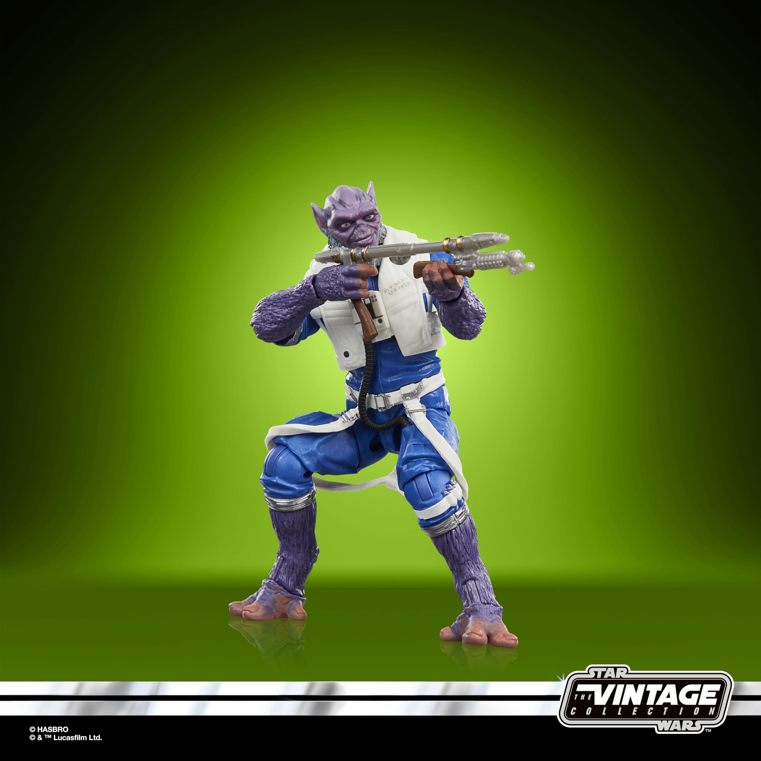 Star Wars La colección Vintage, Zeb Orrelios (Piloto de la Nueva República), The Mandalorian and Grogu, Figura Premium Coleccionable a Escala de 9,5 cm
