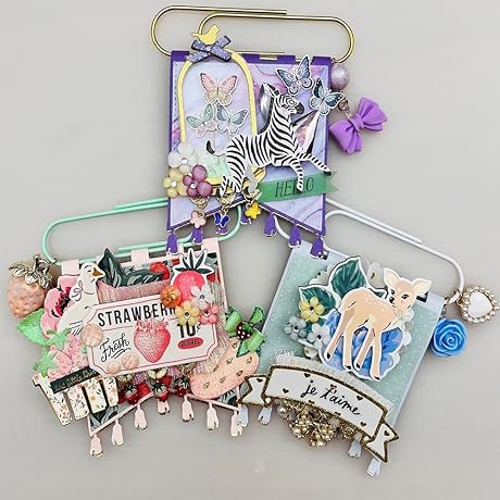 Jumbo Paperclip Banner Metal Cutting Dies Stencils