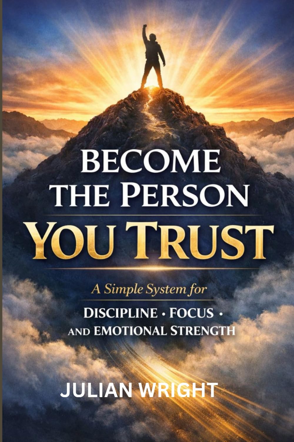 BECOME THE PERSON YOU TRUST: A Simple System for Discipline, Focus, and Emotional Strength