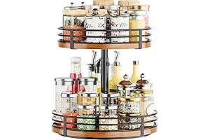 Lazy Susan Turntable Organizer: The Adjustable Dining Table Solution
