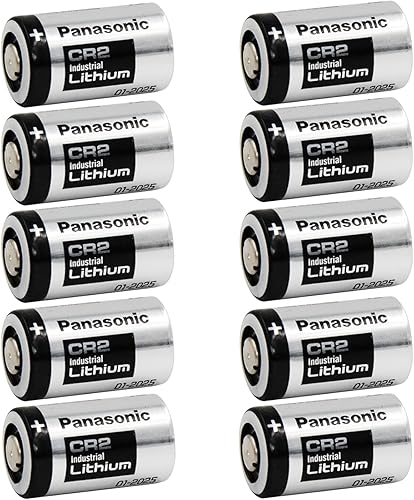 Hoorae - 10 baterías de litio CR2 3V 850mAh CR2-2PK Foto Litio 3V Baterías CR15H270 CR15270 15270 15266 DLCR2
