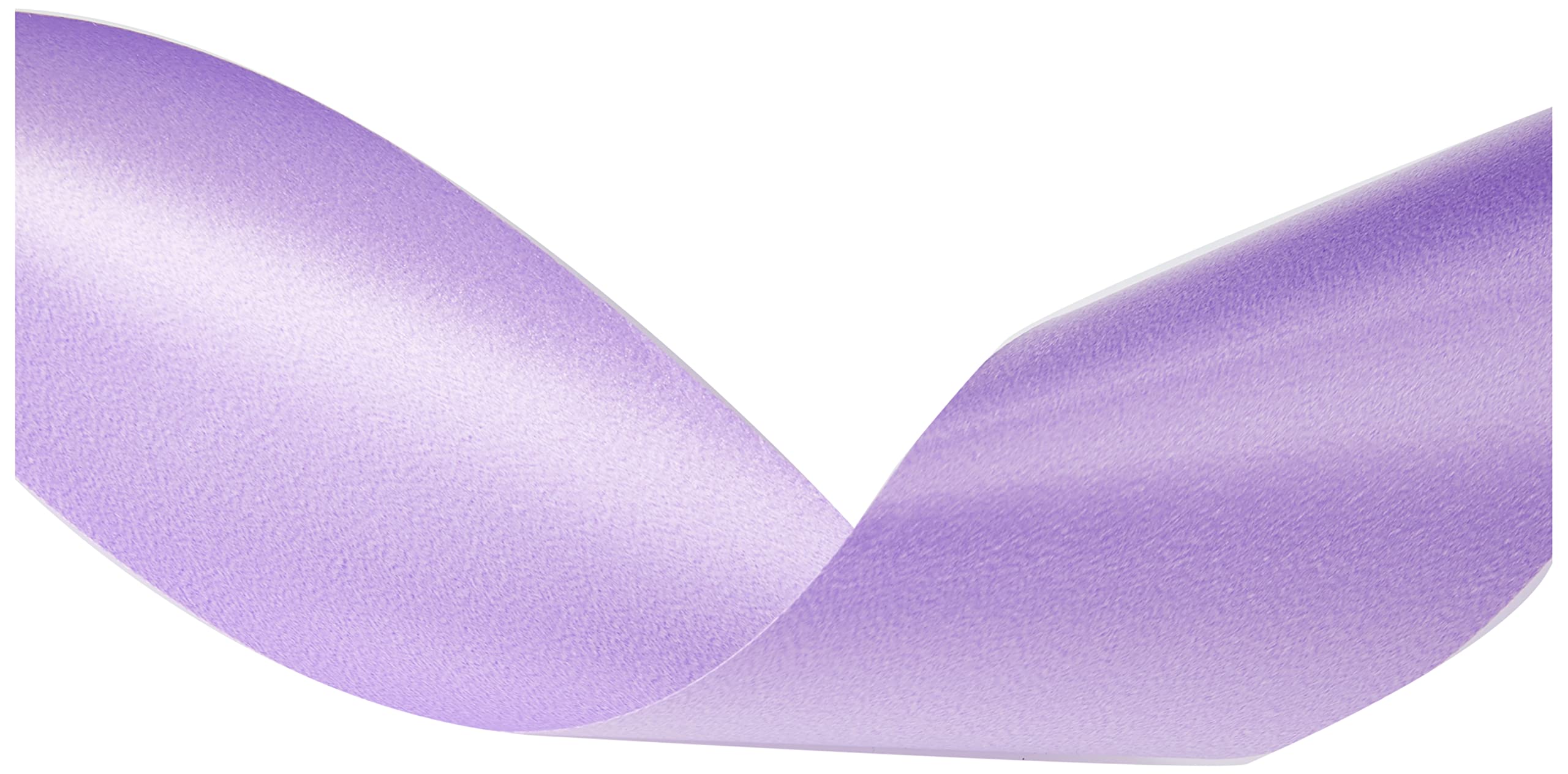 Eleganza Waterproof Poly Ribbon, Lavender, 50 mm x 91 m - Image 3