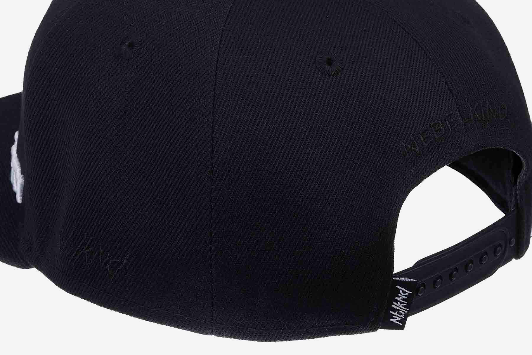Nebelkind Snapback-Cap-Herren Damen, Flat Brim minimal Curve Kappe mit Stickerei, Shorty, Einheitsgröße OneSize Größenverstellbar Unisex Basecap Streetwear Style Cap mit geradem Schirm