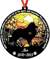 Vista 50 de Adorno personalizado para atrapasoles Bichon Frise, Bichon Frise Sun Catcher Adorno de Navidad – Regalo para perro amante, Bichon Frise 3D 2 capas