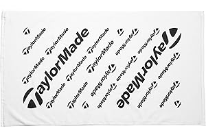 2019 TaylorMade Tour Towel, White Small