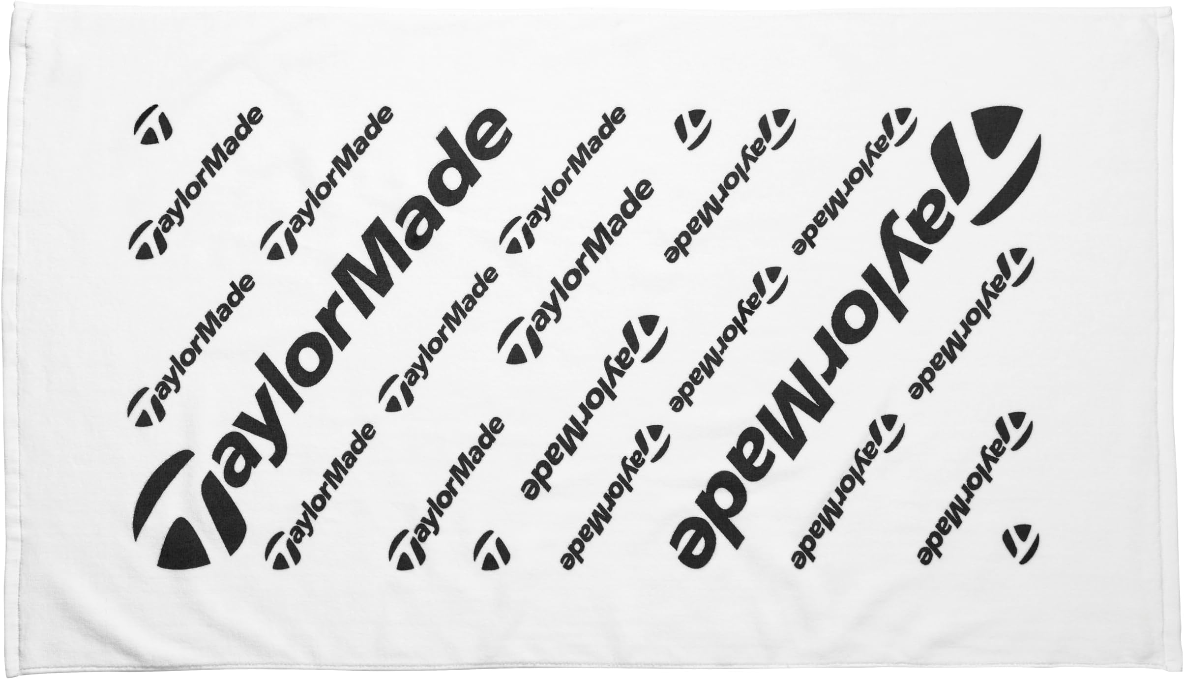 TaylorMade 2019 Tour Towel, White Small