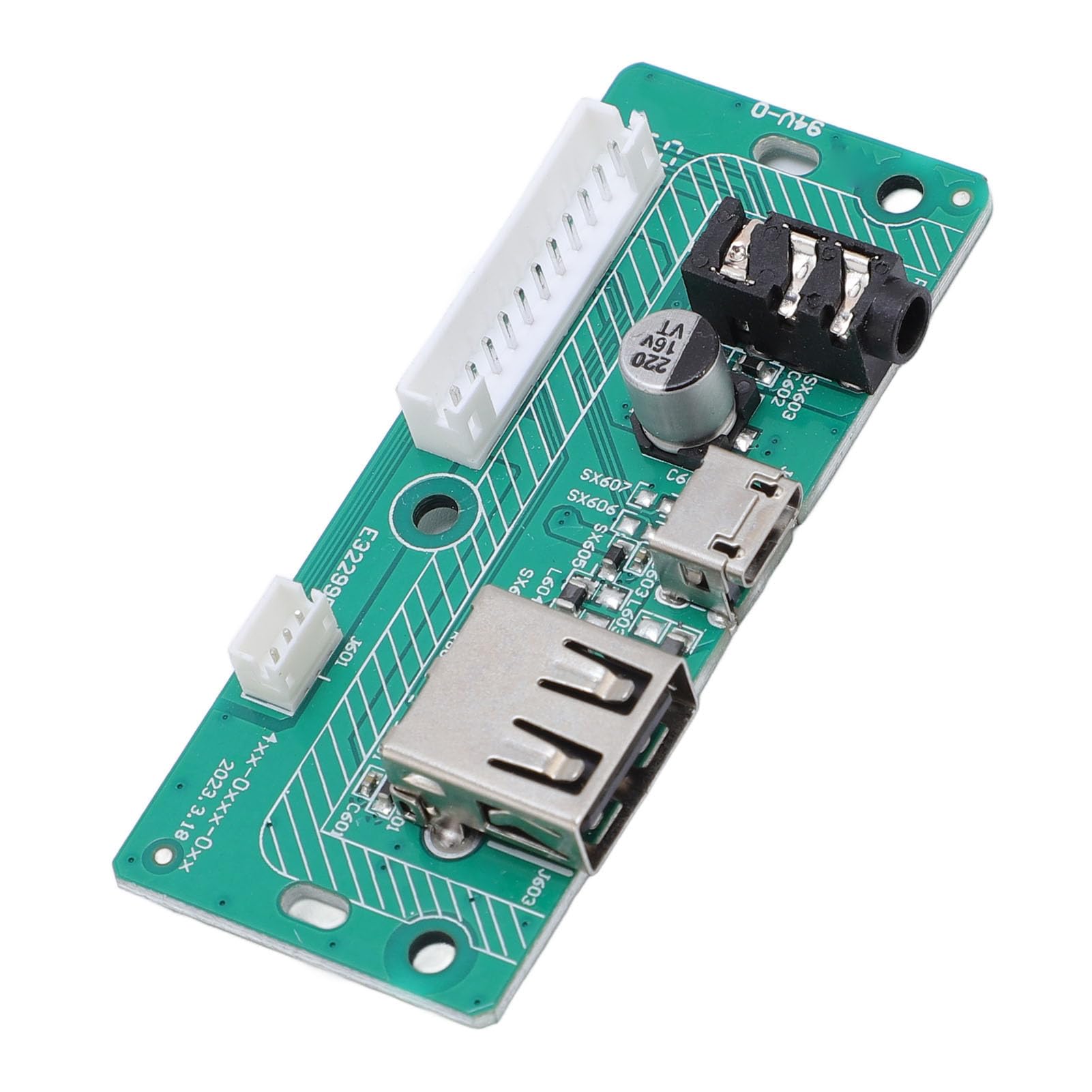 Annadue Module de Port de Chargement de Haut-Parleur, Port de Chargement USB, Prise Sonore, Remplacement Rapide de la Carte de Circuit imprimé pour Charge 3 Version TL