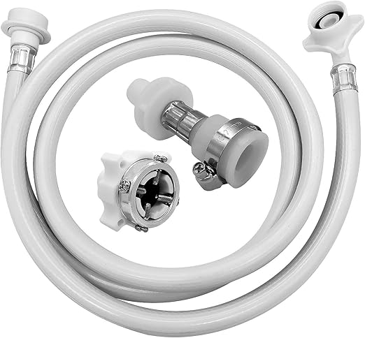 Amazon Co Jp 洗濯機給水ホース 全自動用 1 5m 万能ホーム水栓付き 全自動洗濯機給水ホース ワンタッチ元口付き 洗濯機給水延長ホース ワンタッチ接続 抜け防止 水漏れ防止 洗濯機用ホース交換部品 大型家電