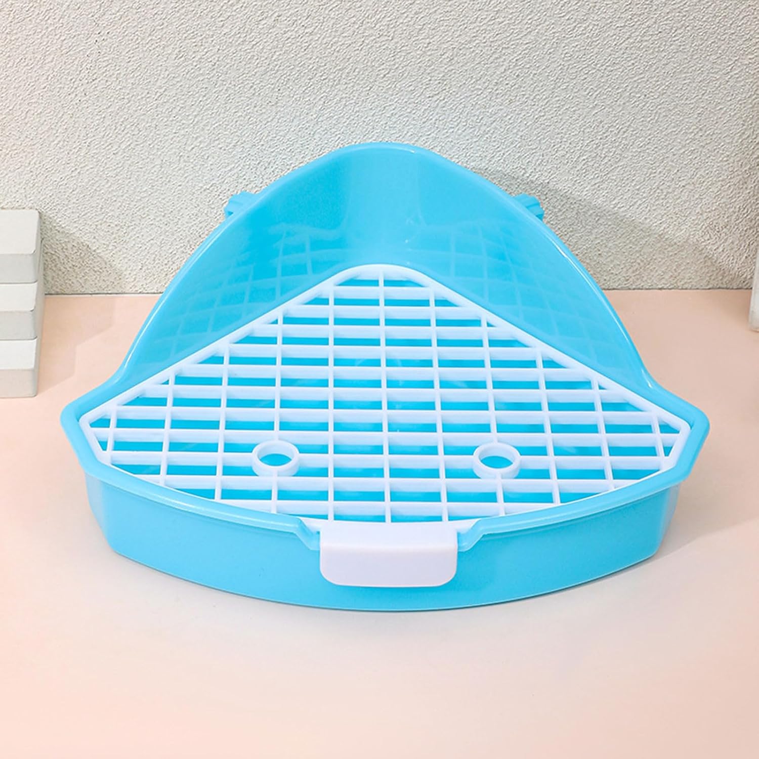 Pet Habitats Decor Potty Training Litter Box Hamster Bedding Box Cage Corner Toilet Litter Tray for Small Pet Animal Detachable Toilet