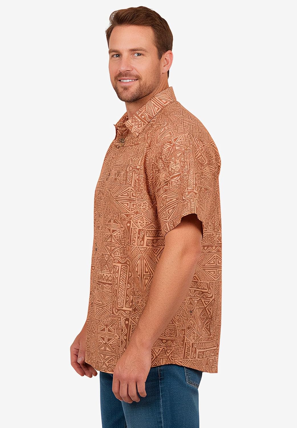 KingSize Men's Big & Tall Easy Care Woven Sport Shirt