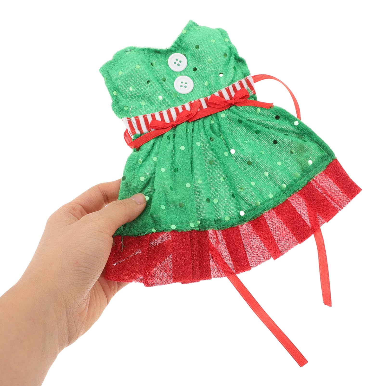 Luxshiny 10pièces Housse De Bouteille De Vin De Noël avec Chapeau De Vêtements Délicats pour Bouteilles De Vin Décoration Festive pour Fêtes Accessoire pour Événements Et Repas De