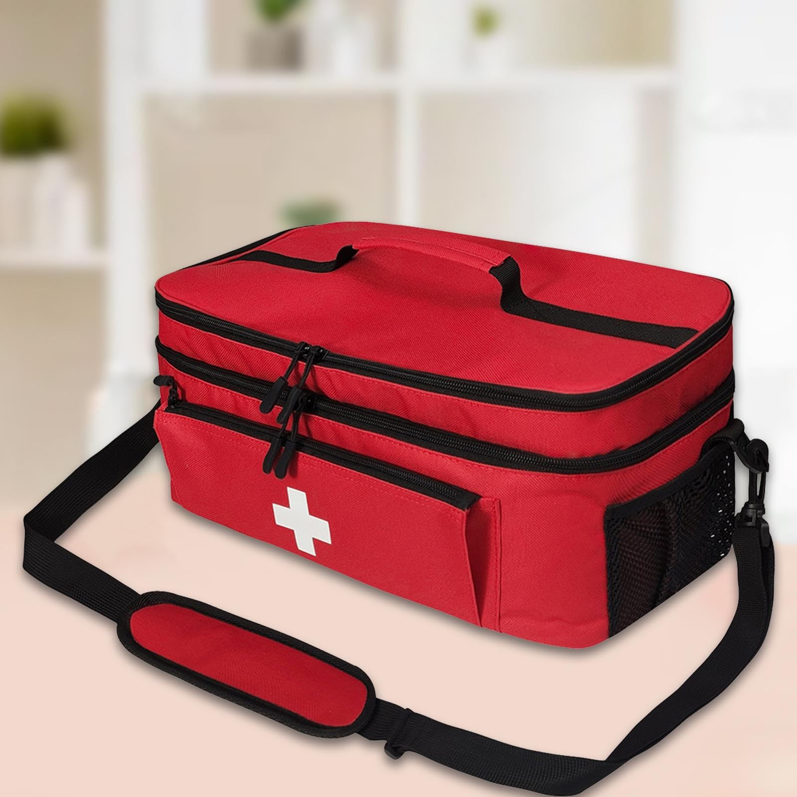 Generic Borsa di Soccorso, Astuccio Portaoggetti, Organizer di Emergenza per Escursionismo, Viaggi E Casa