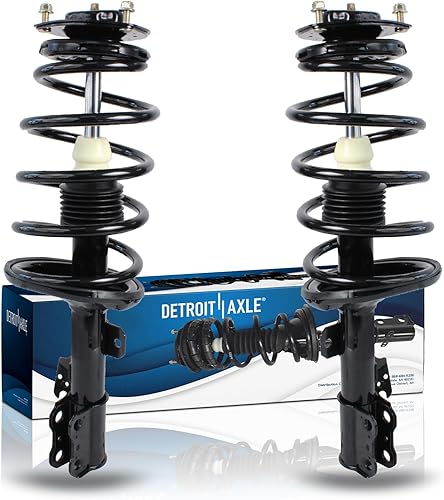 Miniatura 15 de Detroit Axle - 2 puntales delanteros para Chevrolet Aveo Aveo5 Pontiac G3 Wave, 2 puntales con suspensión de reemplazo de montaje de resorte