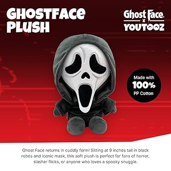 スクリーム ゴーストフェイス ボイスドール NEW Vintage SCREAM GHOST FACE FIGURE RIP HORROR 18* Doll