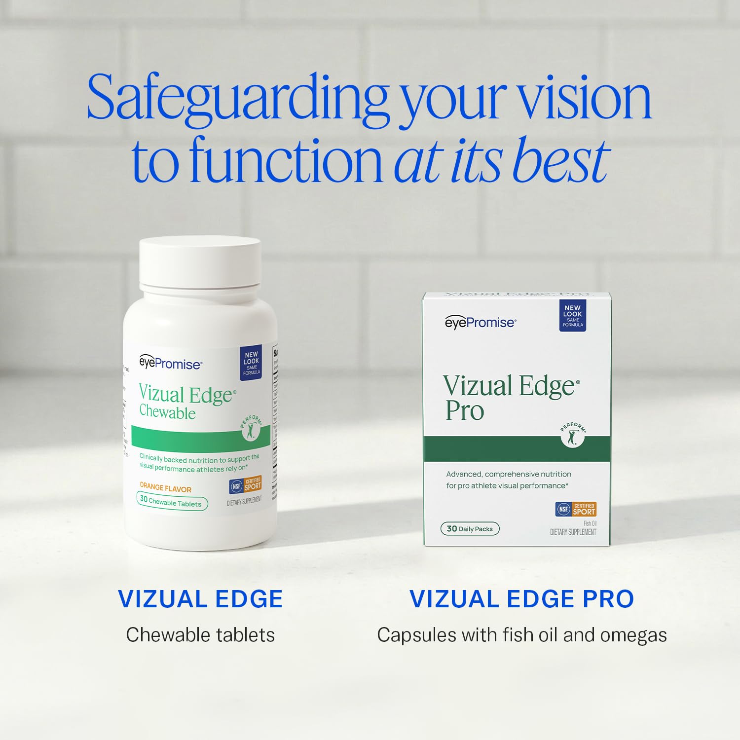 EyePromise Vizual Edge Eye Supplements - 30 Chewable Tablets, Citrus Flavor — Amazon image 8