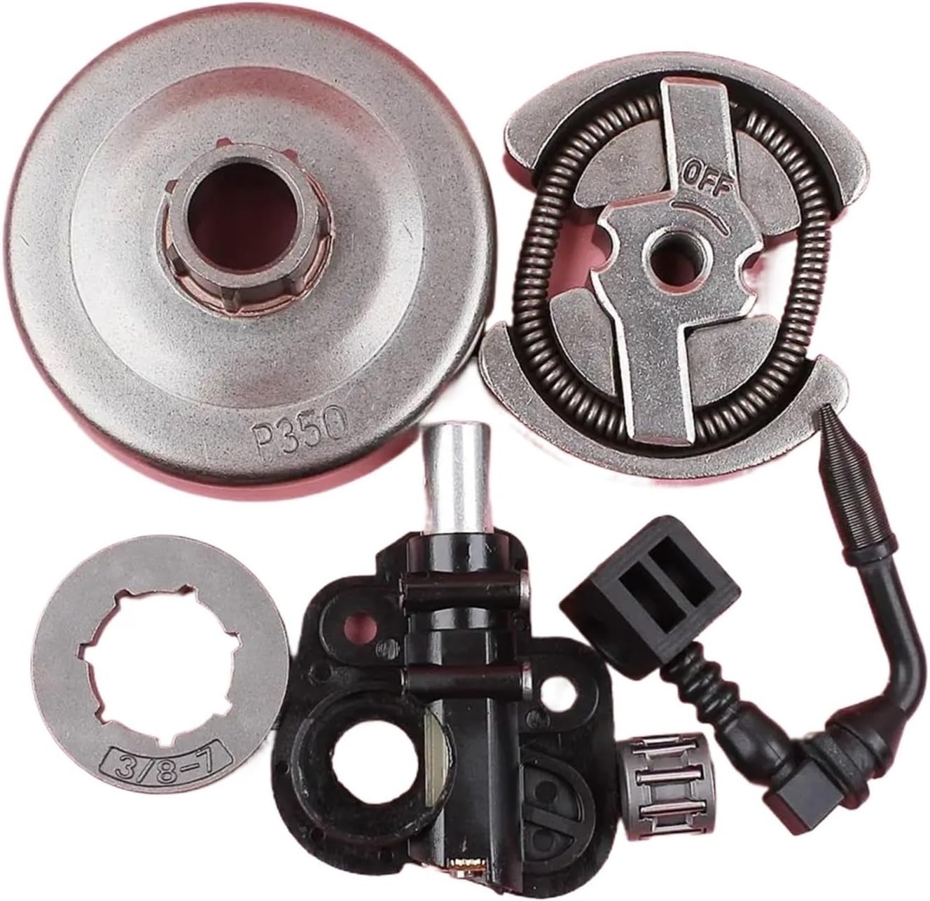 Clutch Rim Sprocket Rim Oil Kit Fit For 1900 1950 1975 2050 2055 2075 OEM 530071259 530047061 530014949