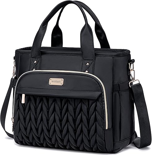 Miniatura 28 de Weitars Lonchera aislada para hombres y mujeres, lonchera a prueba de fugas para el trabajo, bolsa de almuerzo extragrande con correa de hombro