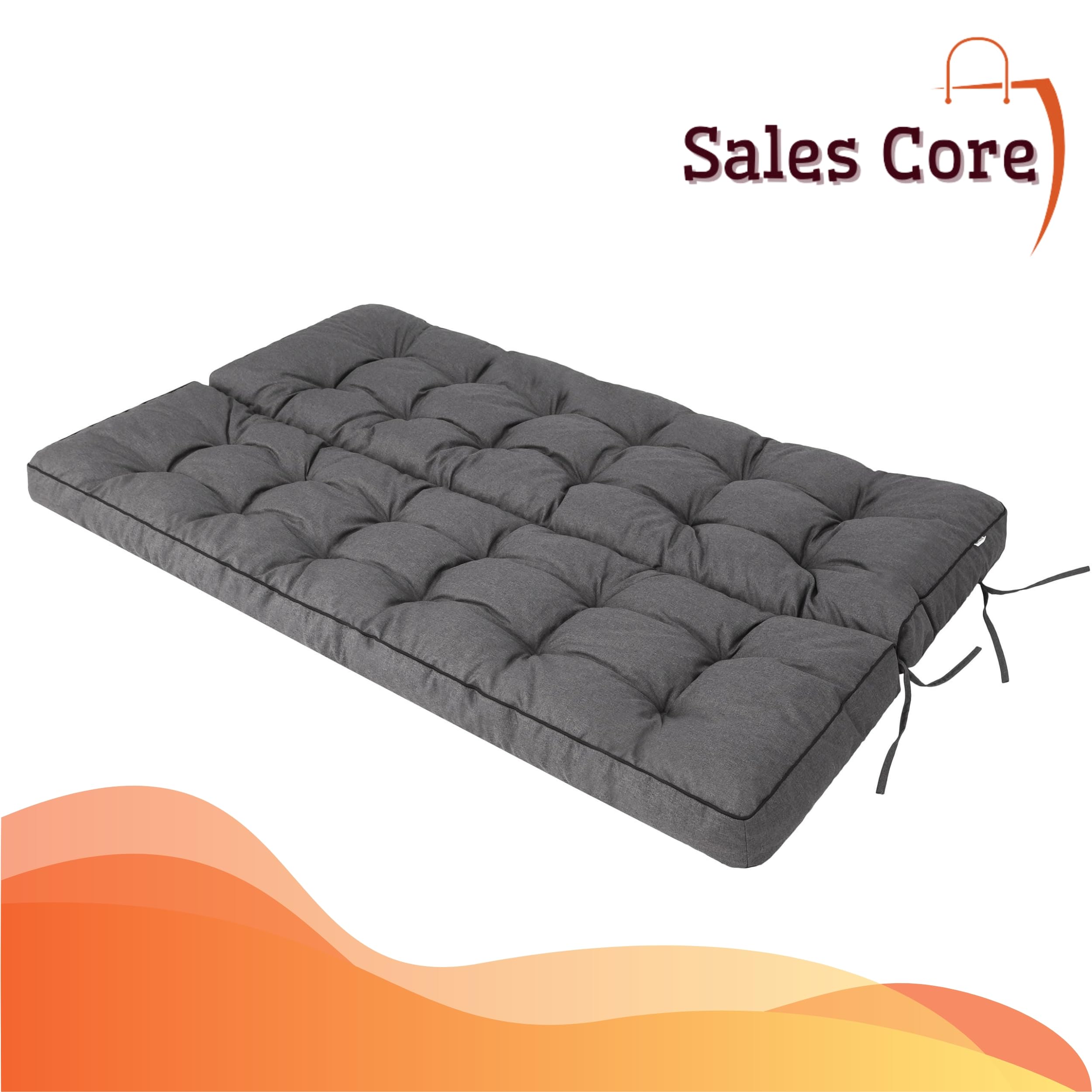 Coussin d'assise pour banc de jardin, 180 cm x 105 cm x 8 cm, pour balançoire, extérieur, imperméable, pour l'extérieur et l'intérieur, meubles de jardin
