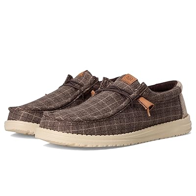 Hey Dude Wally Plaid Corduroy Men