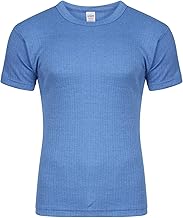 Lifeessentials11 Mens Winter Warm Cotton Thermal Underwear Short Sleeve T Shirt Vest
