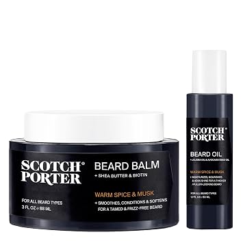 Scotch Porter Beard Balm & Oil Kit Original Scent, 2 Pack
