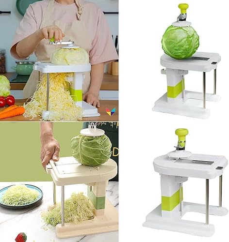 Miniatura 2 de Ralladores de col Cocina de verduras Cortador de repollo de acero inoxidable Cortador de repollo de boca ancha Rallador de ensalada de frutas Repollo