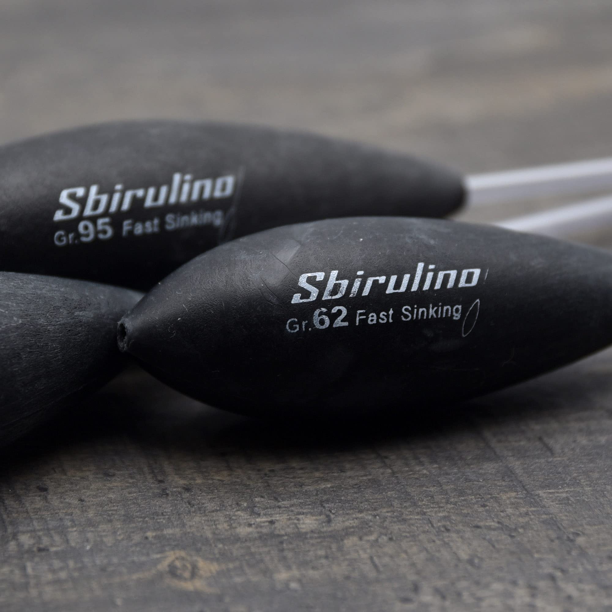 Sbirulino® Kit Bombarde super affondanti da Pesca (Set bombarde 62-80-95 gr)